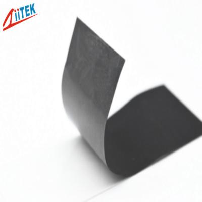 China High Conductivity Reinforced Thermal Graphite Sheet , Black Graphite Thermal Interface Material for sale