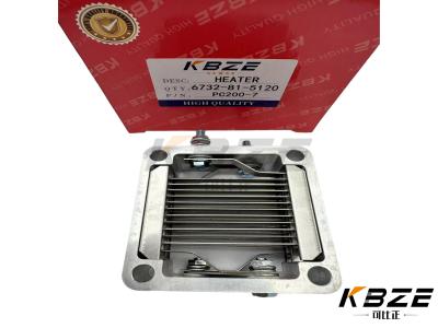 China Kbze KOMATSU 6732-81-5120 6732815120 REemplazo del calentador del motor de excavadora para el motor diesel KOMATSU S4D102E/S6D102E en venta