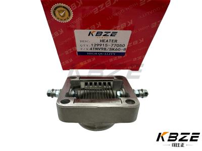 China KBZE KOBELCO SK60-8 YANMAR 129915-77050 EXCAVATOR ENGINE HEATER REPLACEMENT FOR YANMAR 4TNV98 DIESEL ENGINE for sale