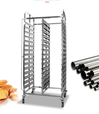 China Zinc Plating Drying Rack Trolley Nickel Plating Bakery Racking Trolley for sale