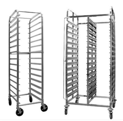 China One Compartment Drying Rack 25 × 25Mm Trolley Bakery Tray Rack Trolley for sale