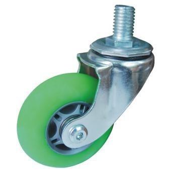 China 05-Transparent caster thread screw skate casters for sale