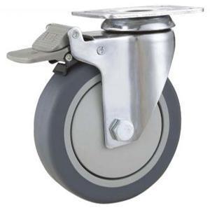 China 06-Medical caster Swivel caster wheel with brake for sale