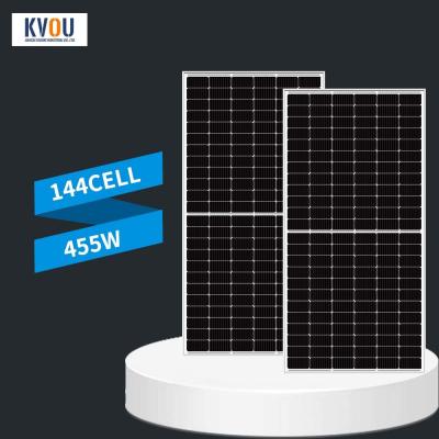中国 455Wオン/オフ格子太陽電池パネルのモノクリスタル単結晶二重ガラス 販売のため
