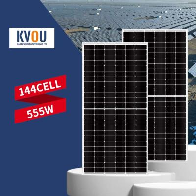 China 555w Flexible Monocrystalline Solar Panel Customizable Panel Solar System for sale