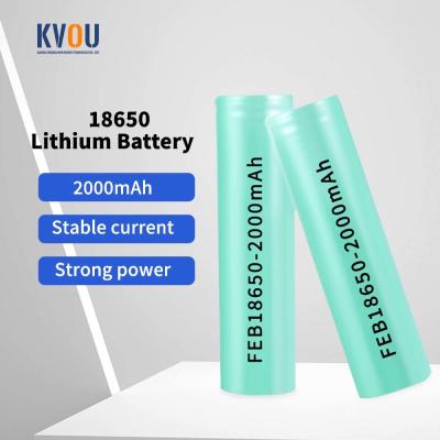 China 3,6 o poder superior da bateria do lítio Lifepo4 de V 18650 utiliza ferramentas 2000 Mah 10a à venda