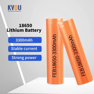China High End Digital Lithium Lifepo4 Battery 3300mAh 18650 Cylindrical Battery Cell for sale