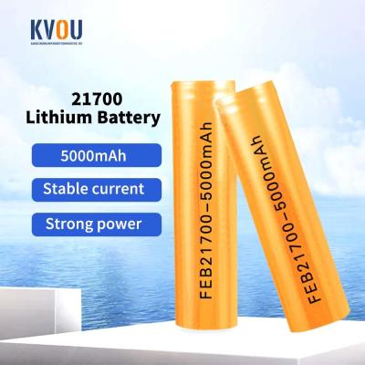China 21700 5000mAh Rechargeable Lithium Lifepo4 Battery Cell For Electric Vehicles for sale