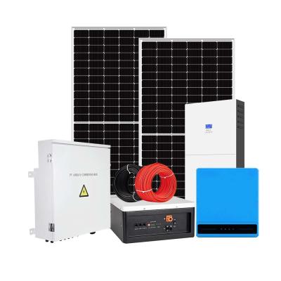 China 5kw 20kw 100kw Lifepo4 Battery Home Use Solar Power Energy Storage System for sale