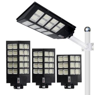China IP65 Outdoor Waterproof Remote Control LED Solar Street Light 360W 480W 600W for sale
