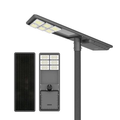 China 60W 100W All In One Outdoor Solar Street Light With Intelligent Control Te koop