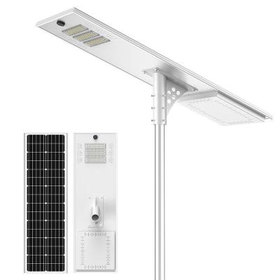 China 180W/36V 3~5 Nights Backup Solar Street Light with Silver Gray Housing à venda