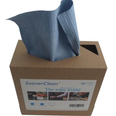 China Wiping Metal Shaving Industrial Cleaning Wipes 40gsm for sale