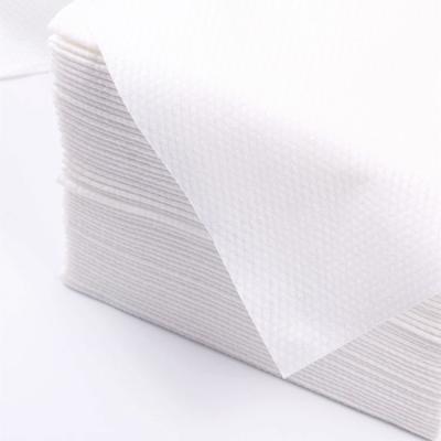 China Oem Service Iso14001 Disposable Gym Towel White Nonwoven for sale