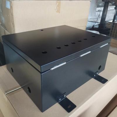 China Anodized Powder Coated Painting Box Aluminum Enclosure Sheet Metal Fabrication For Electronics for sale