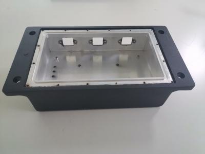 China Anodisierte Aluminium-Präzisionsgussteile Pulverbeschichtete Malbox für Elektronik zu verkaufen