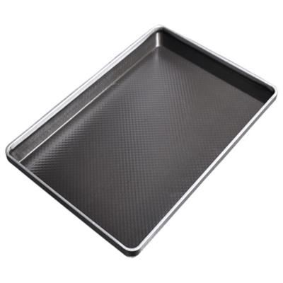 China RK Bakeware China Foodservice NSF Industrial Nonstick Aluminum Baking Tray/ Oven Rack Tray for sale