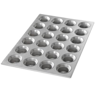 China Rk Bakeware China Foodservice Nonstick Glazed Mini Crown Muffin Baking Pans for Wholesale Bakeries à venda