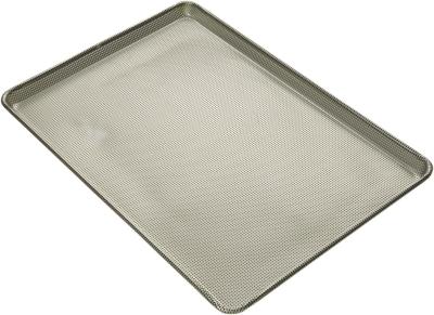 Chine 0.5mm Aluminium Baking Tray With Iron Wire & Black Enamel Cooking Grate à vendre
