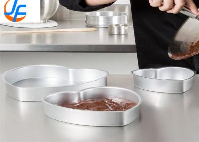 China RK Bakeware China Foodservice NSF Comercial Torta em forma de coração Panela de fundo solto à venda