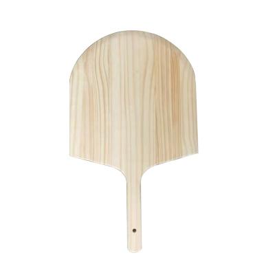 China 12*22 Inch Premium 12 Inch Wood Pizza Peel Pine Wooden Pizza Paddle 56cm Pizza Board for sale