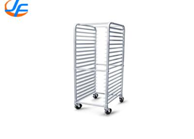 China RK Bakeware China Foodservice NSF Custom GN1/1 Rational Oven Rack Stainless Steel Baking Tray Trolley for sale
