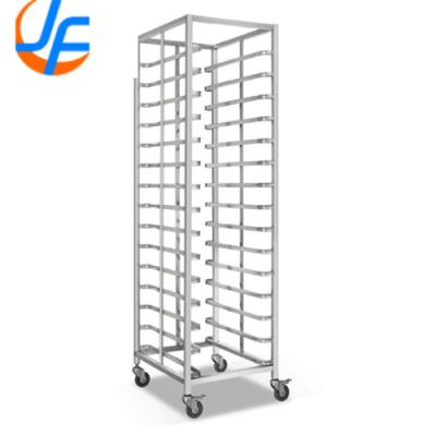 China RK Bakeware China-Aluminum Full Size Bun Sheet Pan Rack 10 Shelf Restaurant Bakery Cart tier for sale