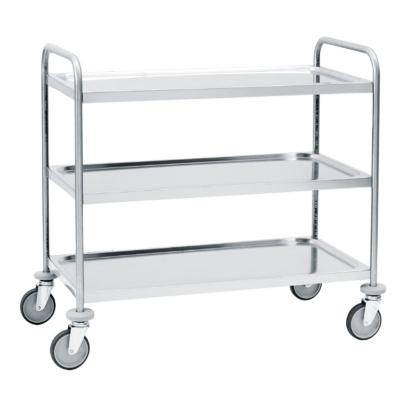 China                  Hotel Restaurant Stainless Steel Gn Pan Bakery Tray Rack Trolley              for sale