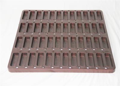 China PTFE 48 Cups rectangle shape Cupcakes Mould tray for sale