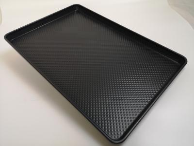 China Aluminium Steel 600x400x30mm 0.7mm Microwave Safe Baking Tray for sale