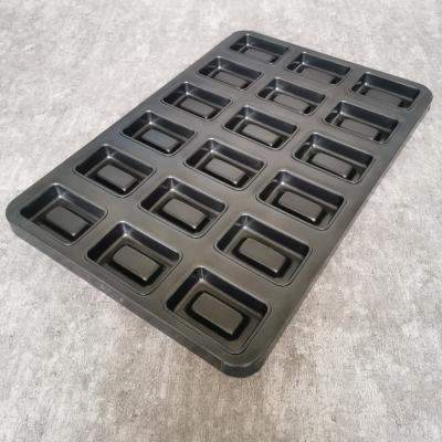 China 18 Links  1.0mm Round Silicone Muffin Pan Smooth Surface for sale