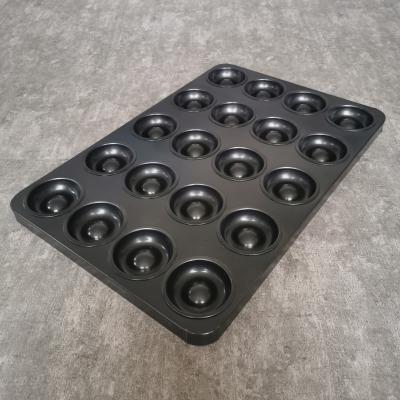 China 20 Cavity Aluminum Steel Silicone Geometric Cake Moulds for sale