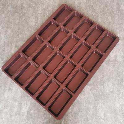 China Non Toxic 20 Cavity Cake Baking Trays 1.2mm Thickness for sale