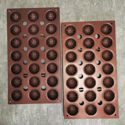 China 21 Cavity Spheroidal Aluminized Steel Baking Pans Durit PTFE Coating for sale