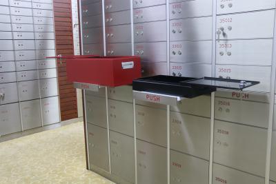 China SUS304 UL Class 2 Safety Boxes In Banks With Built In Hinge for sale