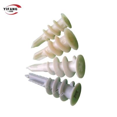 China Different Types 11*19 Butterfly Plastic Wall Anchors For Concrete for sale