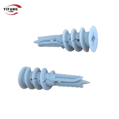 China Easy Drive Threaded Expanding Plastic Anchor Heavy Duty Dry Wall for sale