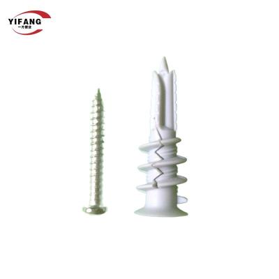 China 19-42mm length ceiling drywall anchor plastic screw fastener DIN Standard for sale