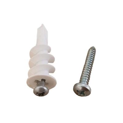 China Nylon Strongest Drywall Anchors Plugs 13mm Diameter For Wall Mounting for sale