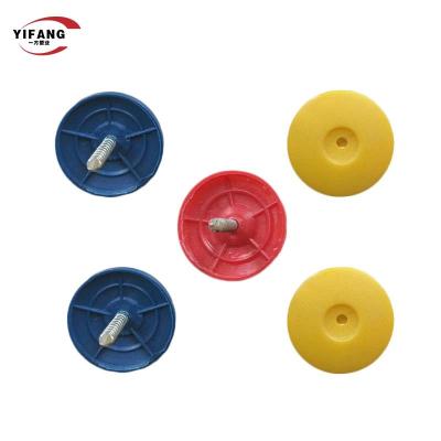 China Customized Concrete Insulation Cap Nails , Plastic Round Cap Head Nails for sale