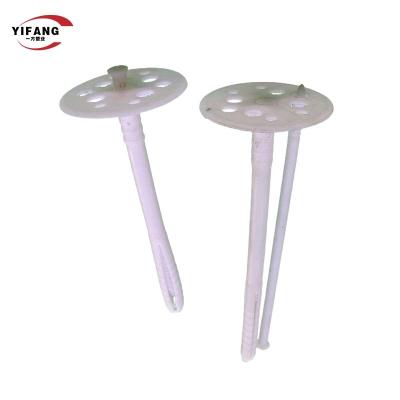China Hardware Insulation Panel Fixings / Plastic Foam Board Anchors 15mm~18mm Shank for sale