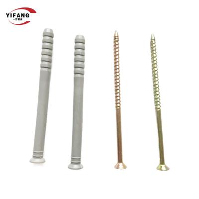 China 6*30mm 10*300mm Plastic Expansion Bolt Fasteners for sale
