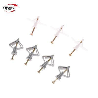 China Nylon Winged Butterfly Damp Proof Plastic Toggle Anchors for sale