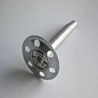 China Silver Color Metal Insulation Fixings , Mechanical Fasteners For Rigid Insulation for sale
