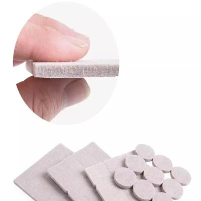 China White Cushion Shock Absorption odm Felt Pads For Furniture Legs for sale