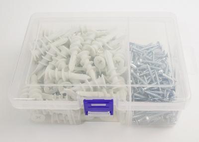 China 13x40mm Nylon Wall Anchor Screw Dia 4-4.5mm for sale