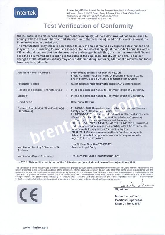 CE-LVD - Brentorma Electricals (Shenzhen) Co., Ltd.