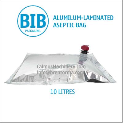 China FDA Approved 10L Bag-in-Box Aluminum Foil Bag 10 Litres BIB Aseptic Bag for sale
