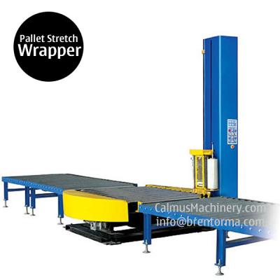 China Small-Footprint Online Pallet Wrapping Machine Turntable Stretch Wrapper for sale