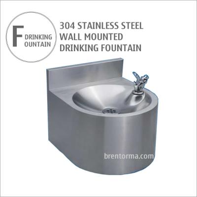 China WDF25 Stainless Steel Wall Mounted Drinking Fountain for sale